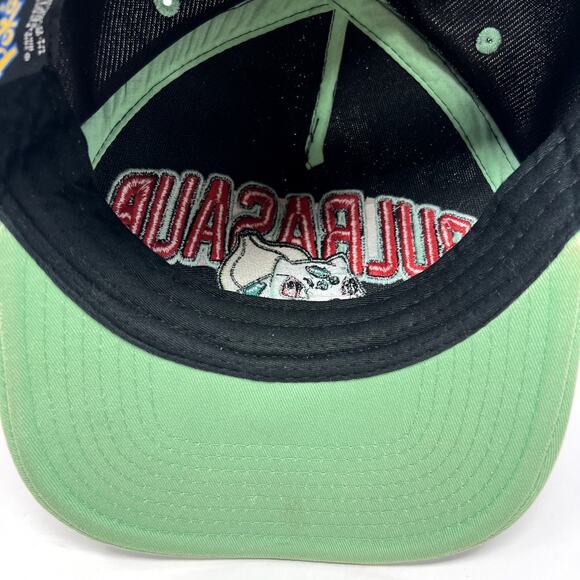 Pokemon Bulbasaur Hat Men's Black Green Outdoor Snapback Summer Baseball Cap - Picture 10 of 10